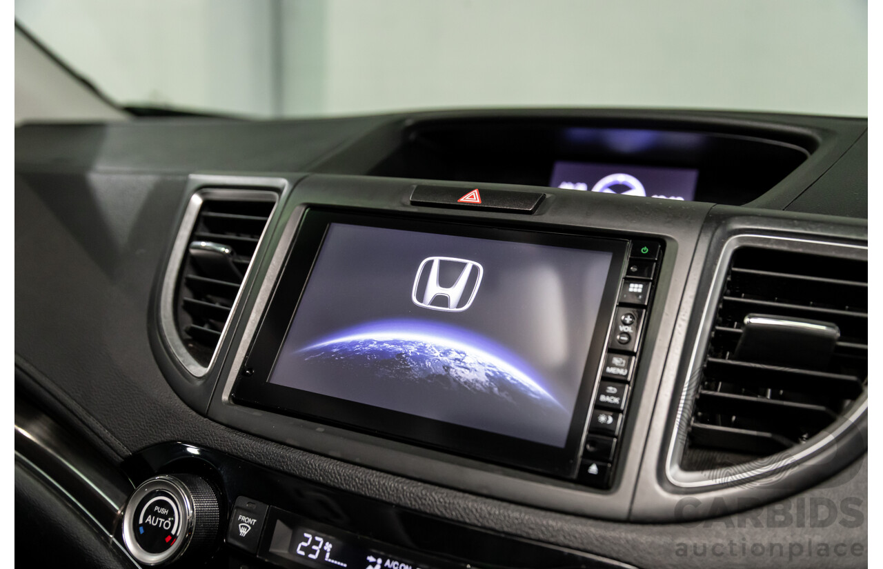 05/2016 Honda CR-V VTi-L (4x4) 4x4 30 Series 2 MY17 4d Wagon Brilliant Sporty Blue Metallic 2.4L