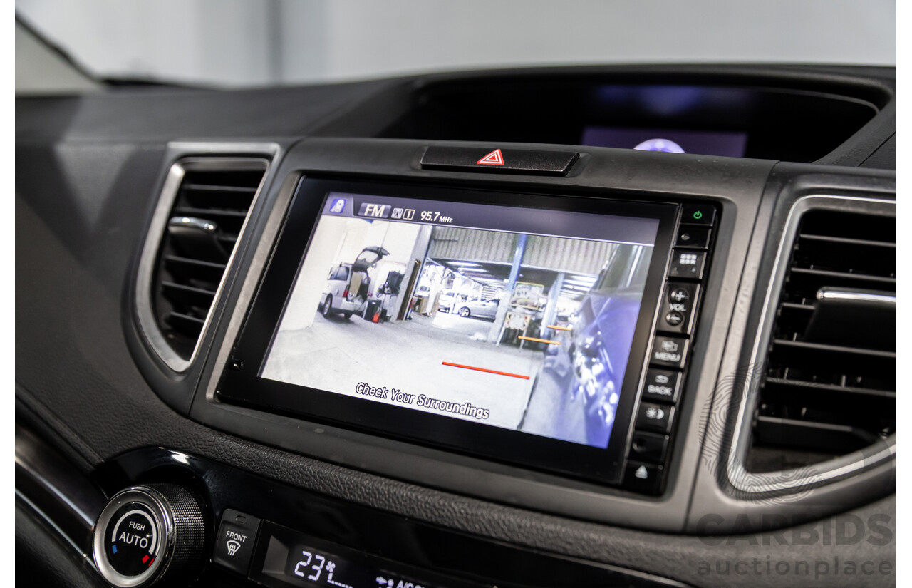 05/2016 Honda CR-V VTi-L (4x4) 4x4 30 Series 2 MY17 4d Wagon Brilliant Sporty Blue Metallic 2.4L