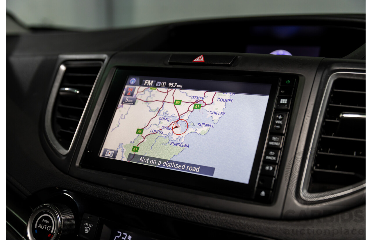 05/2016 Honda CR-V VTi-L (4x4) 4x4 30 Series 2 MY17 4d Wagon Brilliant Sporty Blue Metallic 2.4L