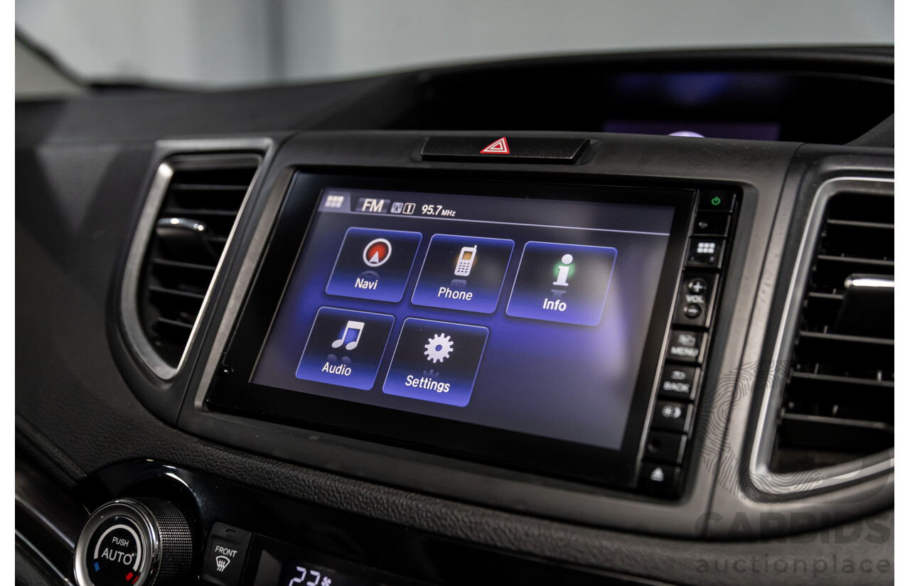 05/2016 Honda CR-V VTi-L (4x4) 4x4 30 Series 2 MY17 4d Wagon Brilliant Sporty Blue Metallic 2.4L