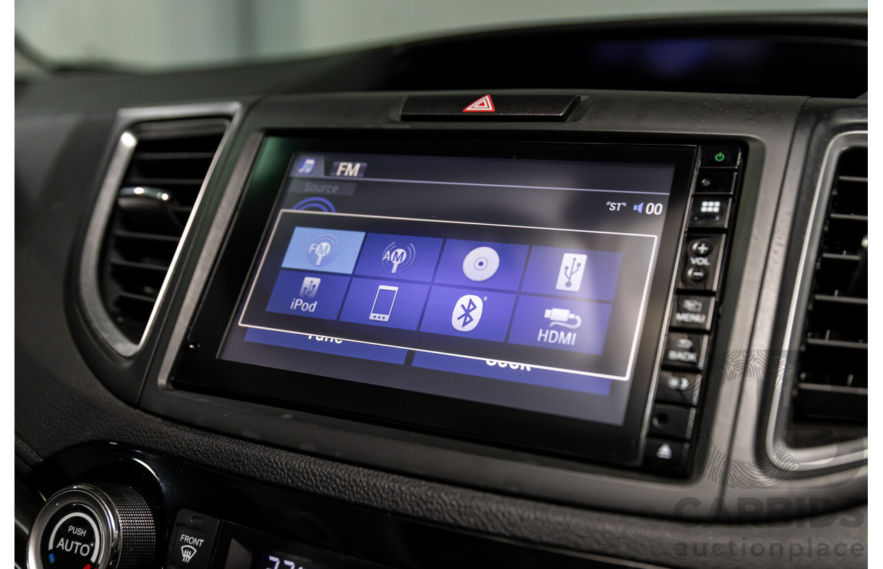 05/2016 Honda CR-V VTi-L (4x4) 4x4 30 Series 2 MY17 4d Wagon Brilliant Sporty Blue Metallic 2.4L