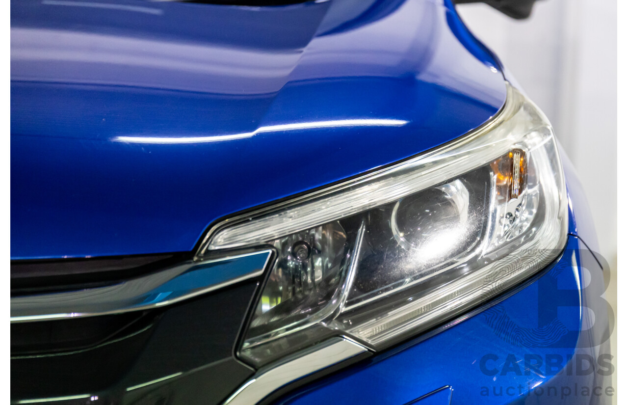 05/2016 Honda CR-V VTi-L (4x4) 4x4 30 Series 2 MY17 4d Wagon Brilliant Sporty Blue Metallic 2.4L