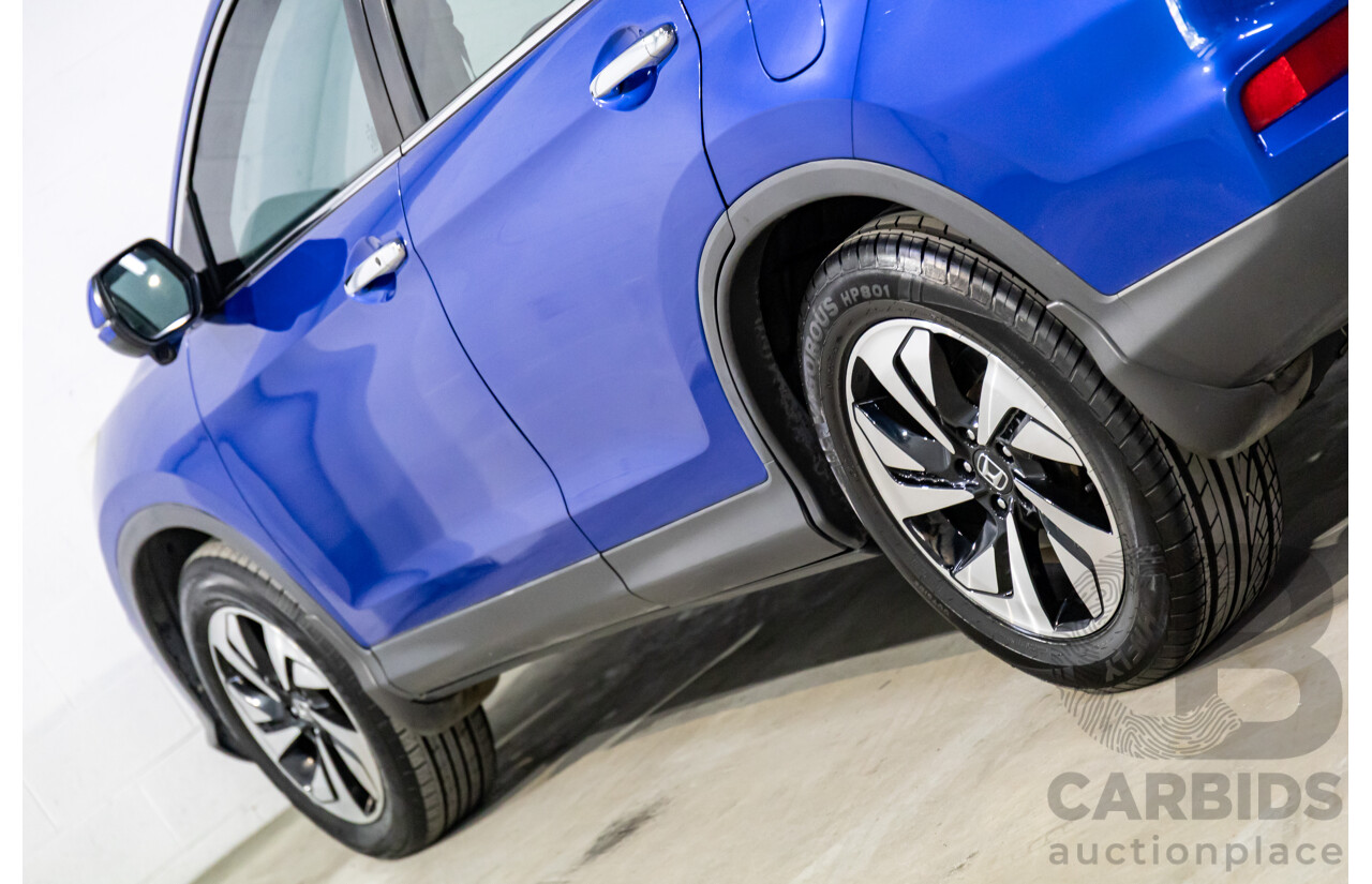 05/2016 Honda CR-V VTi-L (4x4) 4x4 30 Series 2 MY17 4d Wagon Brilliant Sporty Blue Metallic 2.4L