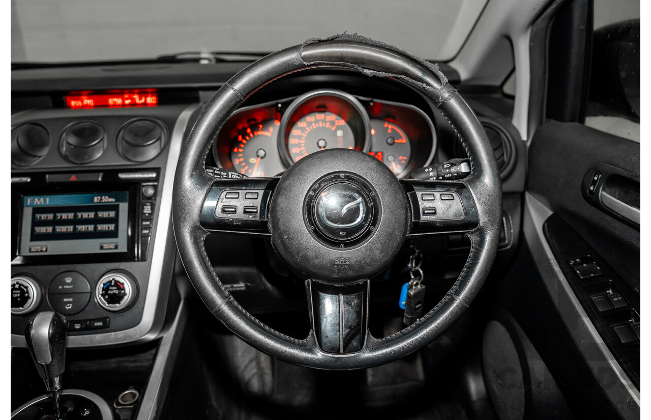 3/2009 Mazda CX-7 Luxury (4x4) ER 4d Wagon Galaxy Grey Metallic Turbo 2.3L