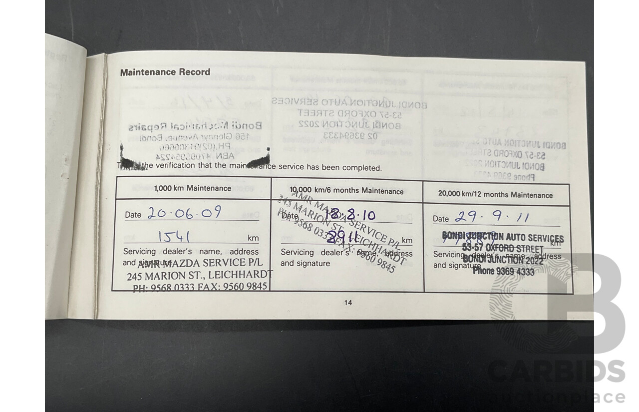 3/2009 Mazda CX-7 Luxury (4x4) ER 4d Wagon Galaxy Grey Metallic Turbo 2.3L