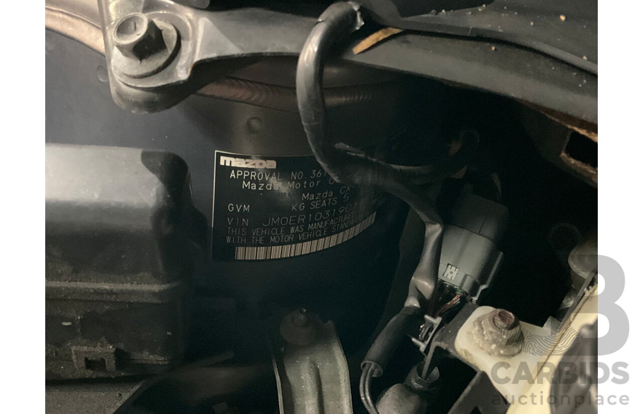 3/2009 Mazda CX-7 Luxury (4x4) ER 4d Wagon Galaxy Grey Metallic Turbo 2.3L
