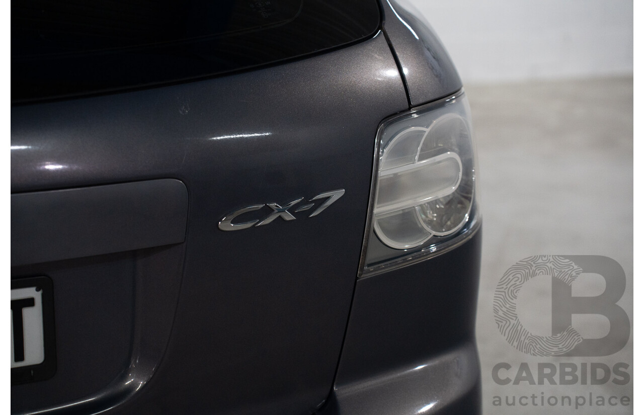 3/2009 Mazda CX-7 Luxury (4x4) ER 4d Wagon Galaxy Grey Metallic Turbo 2.3L