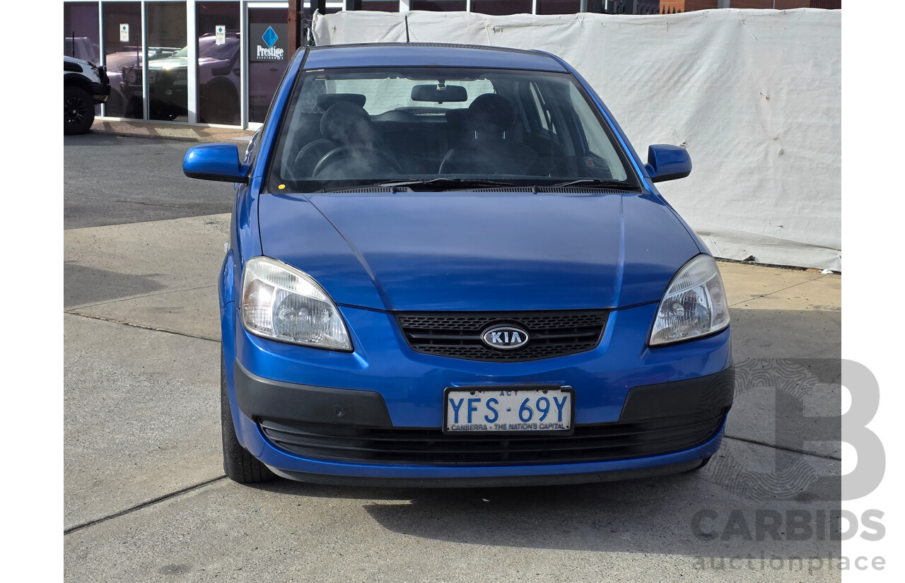 3/2009 Kia RIO LX JB 5d Hatchback Blue 1.4L