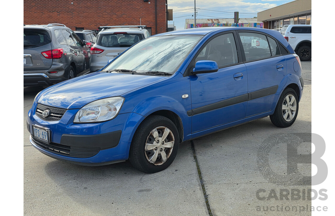 3/2009 Kia RIO LX JB 5d Hatchback Blue 1.4L