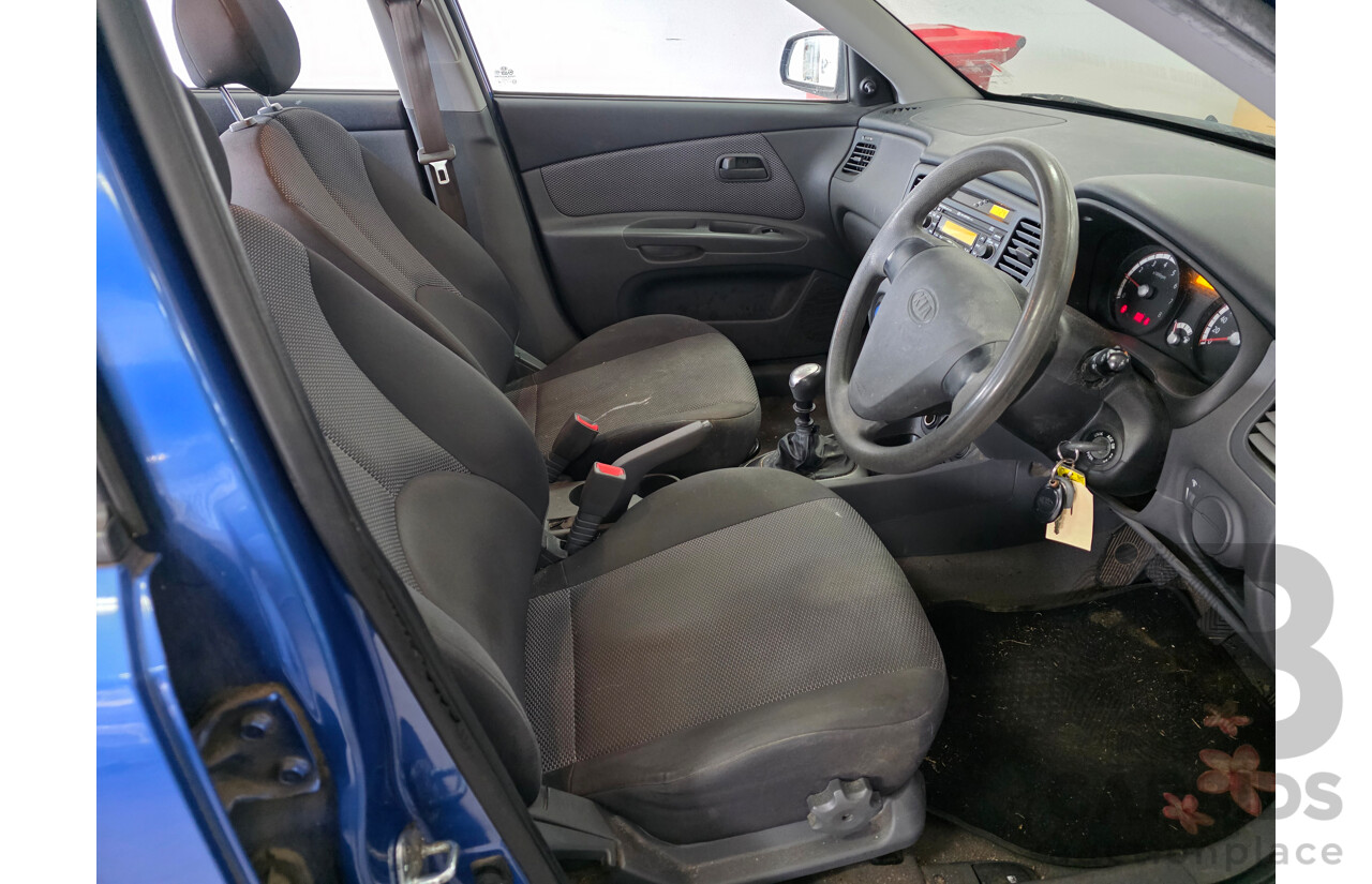 3/2009 Kia RIO LX JB 5d Hatchback Blue 1.4L