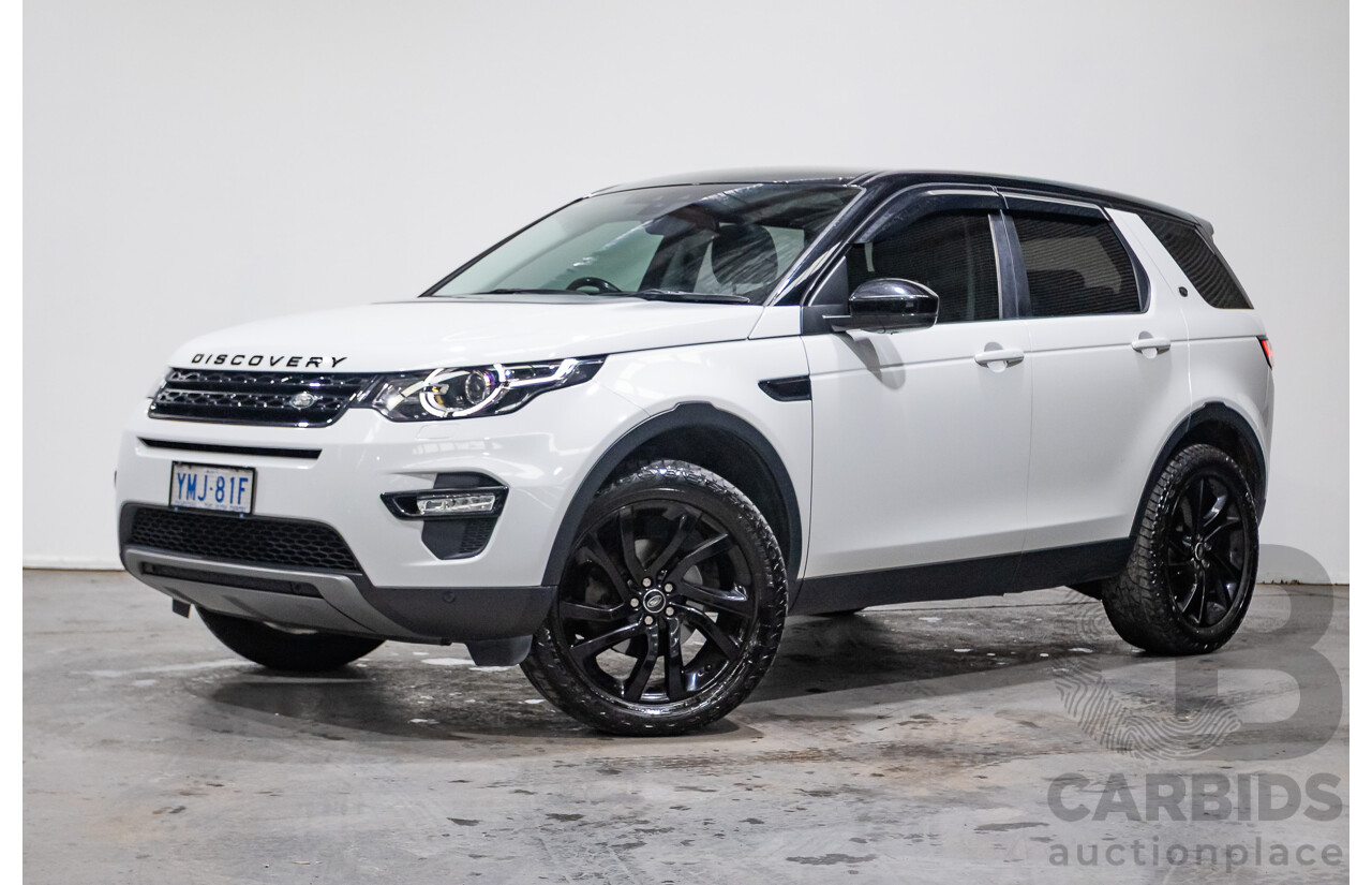 11/2017 Land Rover Discovery Sport TD4 180 HSE (AWD) LC MY17 4D Wagon White Turbo Diesel 2.0L