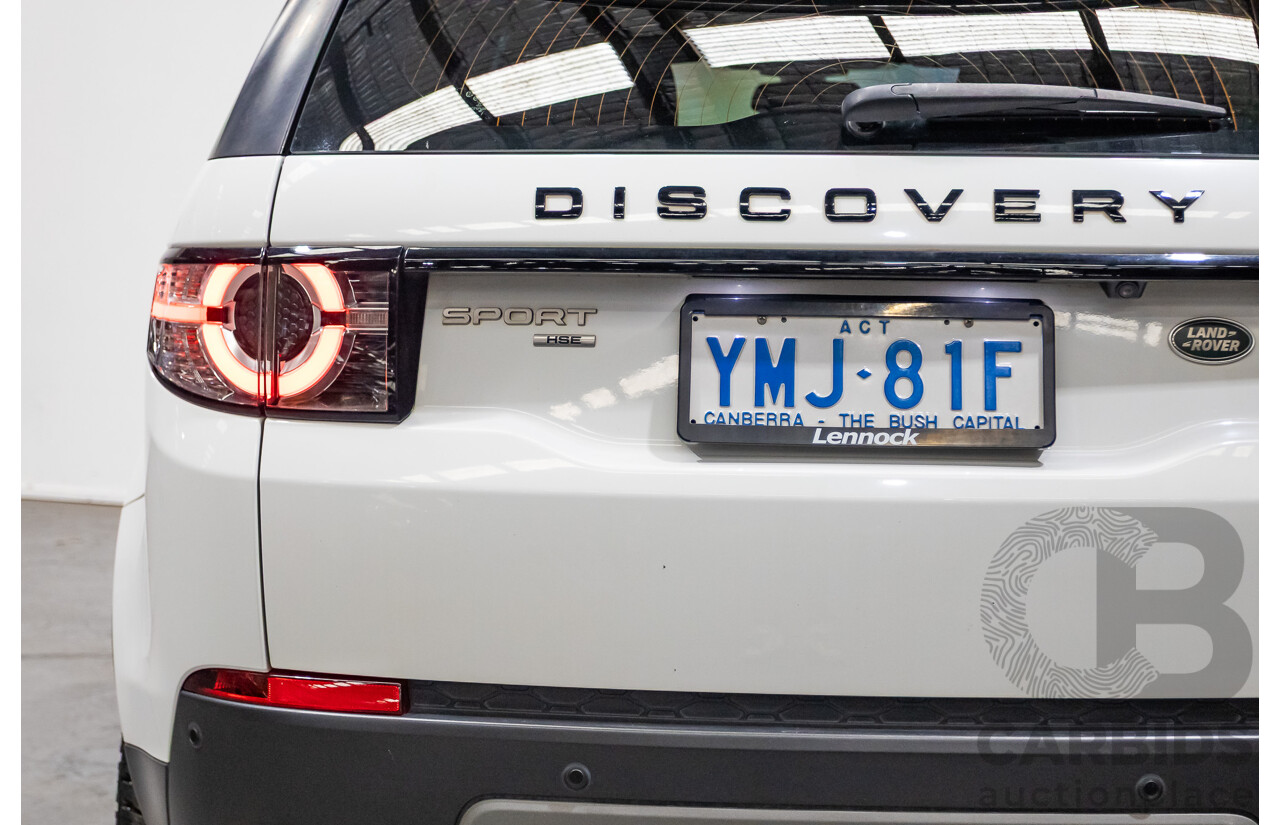 11/2017 Land Rover Discovery Sport TD4 180 HSE  (AWD) LC MY17 4D Wagon White Turbo Diesel 2.0L