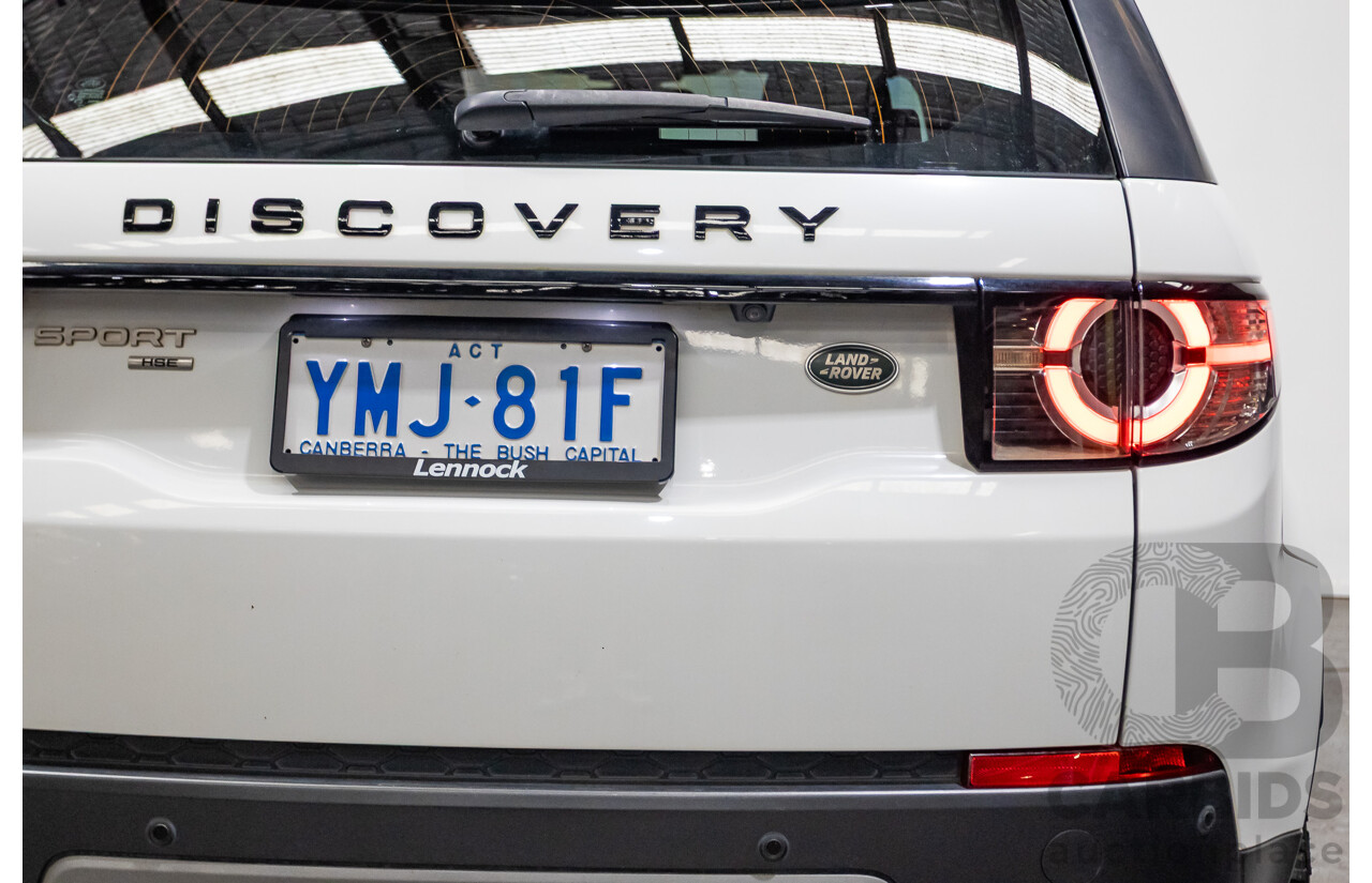 11/2017 Land Rover Discovery Sport TD4 180 HSE  (AWD) LC MY17 4D Wagon White Turbo Diesel 2.0L