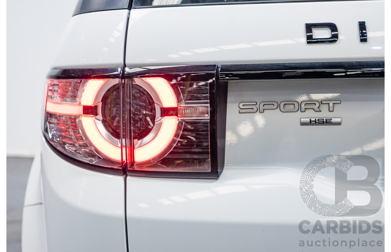 11/2017 Land Rover Discovery Sport TD4 180 HSE  (AWD) LC MY17 4D Wagon White Turbo Diesel 2.0L