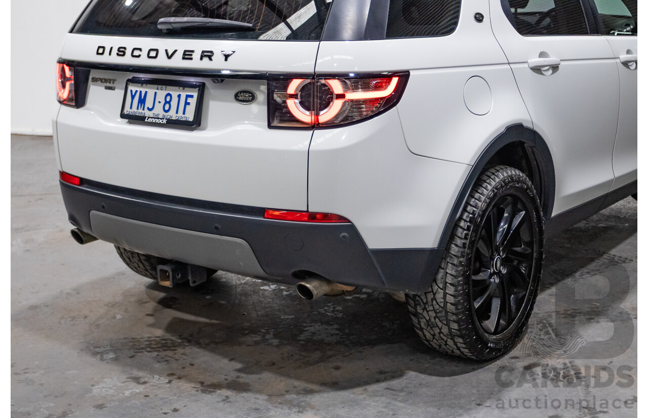 11/2017 Land Rover Discovery Sport TD4 180 HSE  (AWD) LC MY17 4D Wagon White Turbo Diesel 2.0L