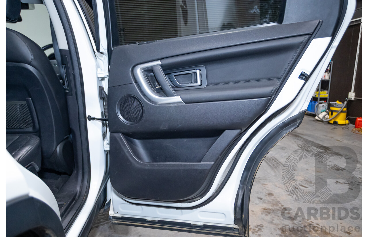 11/2017 Land Rover Discovery Sport TD4 180 HSE  (AWD) LC MY17 4D Wagon White Turbo Diesel 2.0L