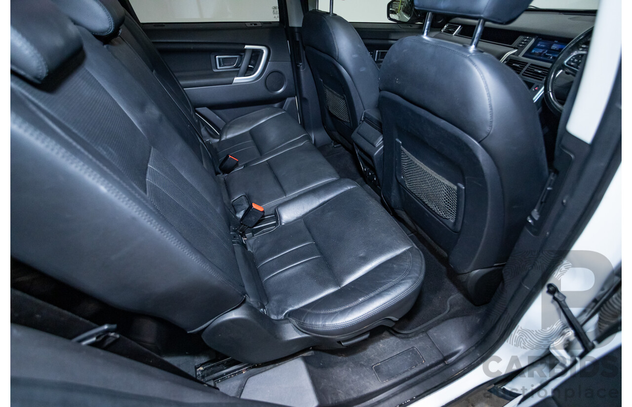 11/2017 Land Rover Discovery Sport TD4 180 HSE  (AWD) LC MY17 4D Wagon White Turbo Diesel 2.0L