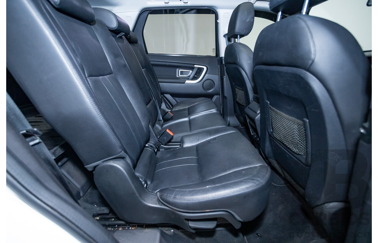 11/2017 Land Rover Discovery Sport TD4 180 HSE  (AWD) LC MY17 4D Wagon White Turbo Diesel 2.0L