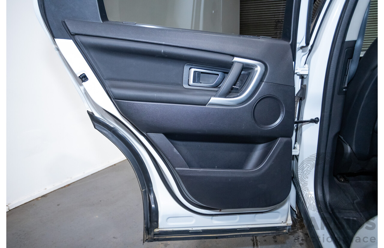 11/2017 Land Rover Discovery Sport TD4 180 HSE  (AWD) LC MY17 4D Wagon White Turbo Diesel 2.0L