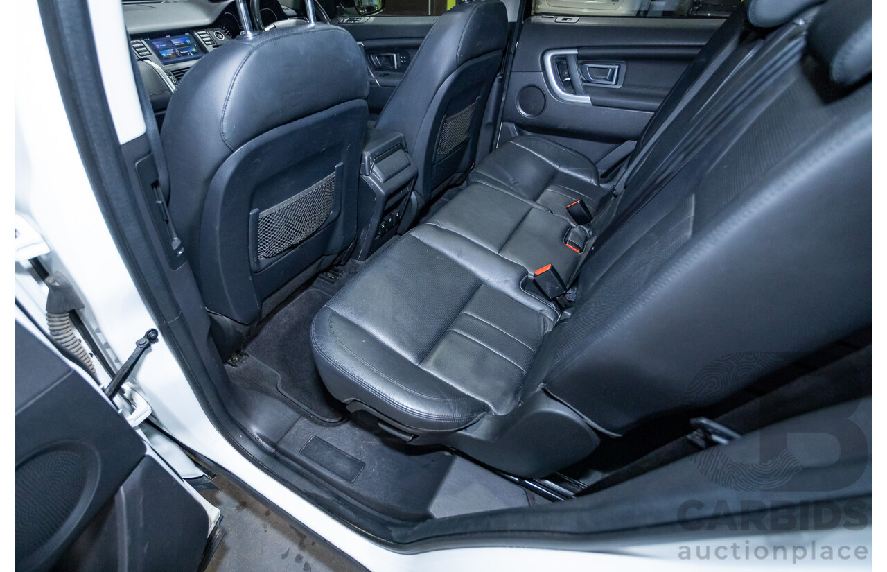 11/2017 Land Rover Discovery Sport TD4 180 HSE  (AWD) LC MY17 4D Wagon White Turbo Diesel 2.0L