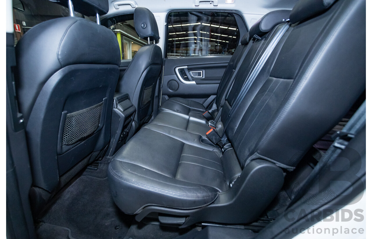 11/2017 Land Rover Discovery Sport TD4 180 HSE  (AWD) LC MY17 4D Wagon White Turbo Diesel 2.0L