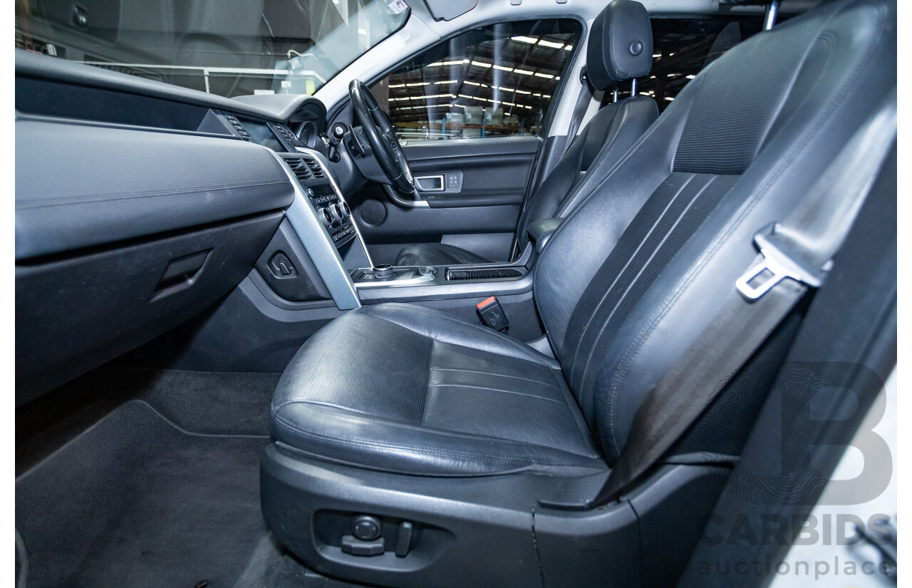 11/2017 Land Rover Discovery Sport TD4 180 HSE  (AWD) LC MY17 4D Wagon White Turbo Diesel 2.0L