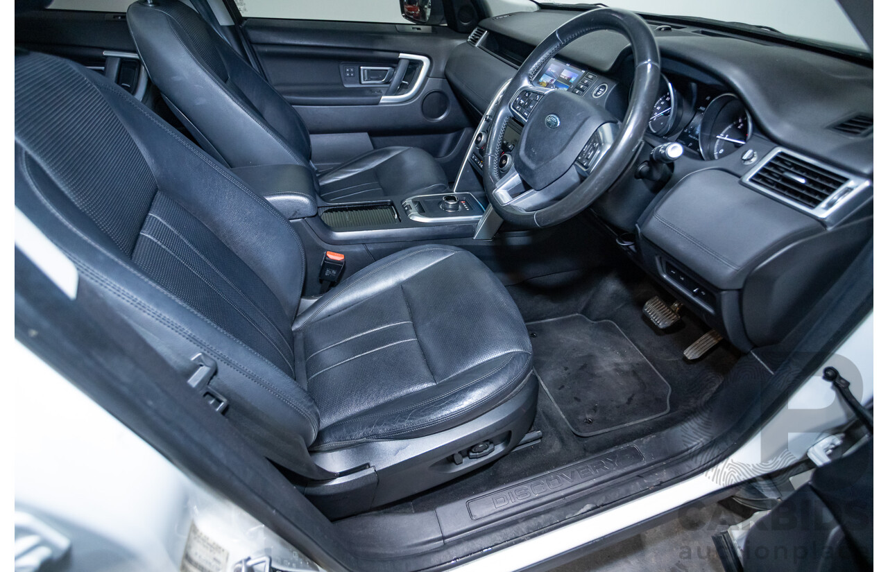 11/2017 Land Rover Discovery Sport TD4 180 HSE  (AWD) LC MY17 4D Wagon White Turbo Diesel 2.0L