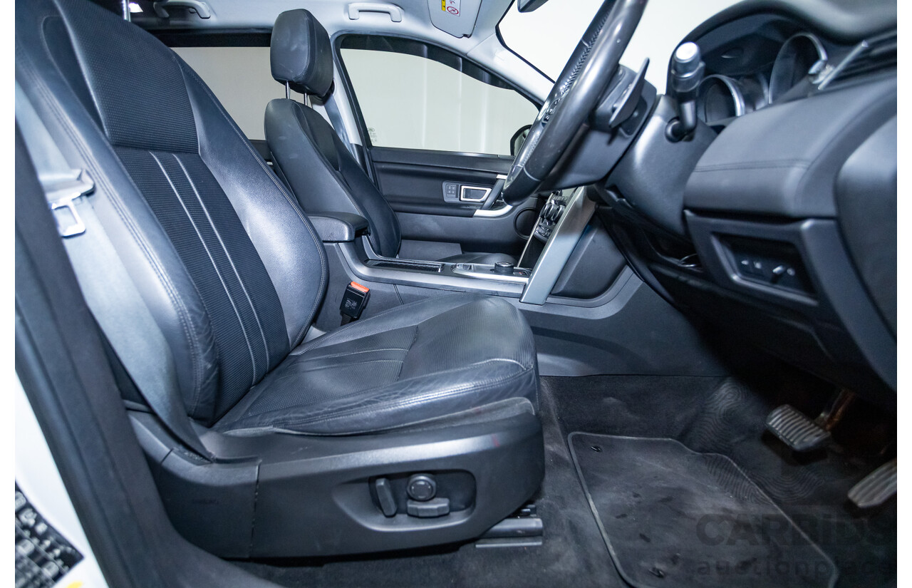 11/2017 Land Rover Discovery Sport TD4 180 HSE  (AWD) LC MY17 4D Wagon White Turbo Diesel 2.0L