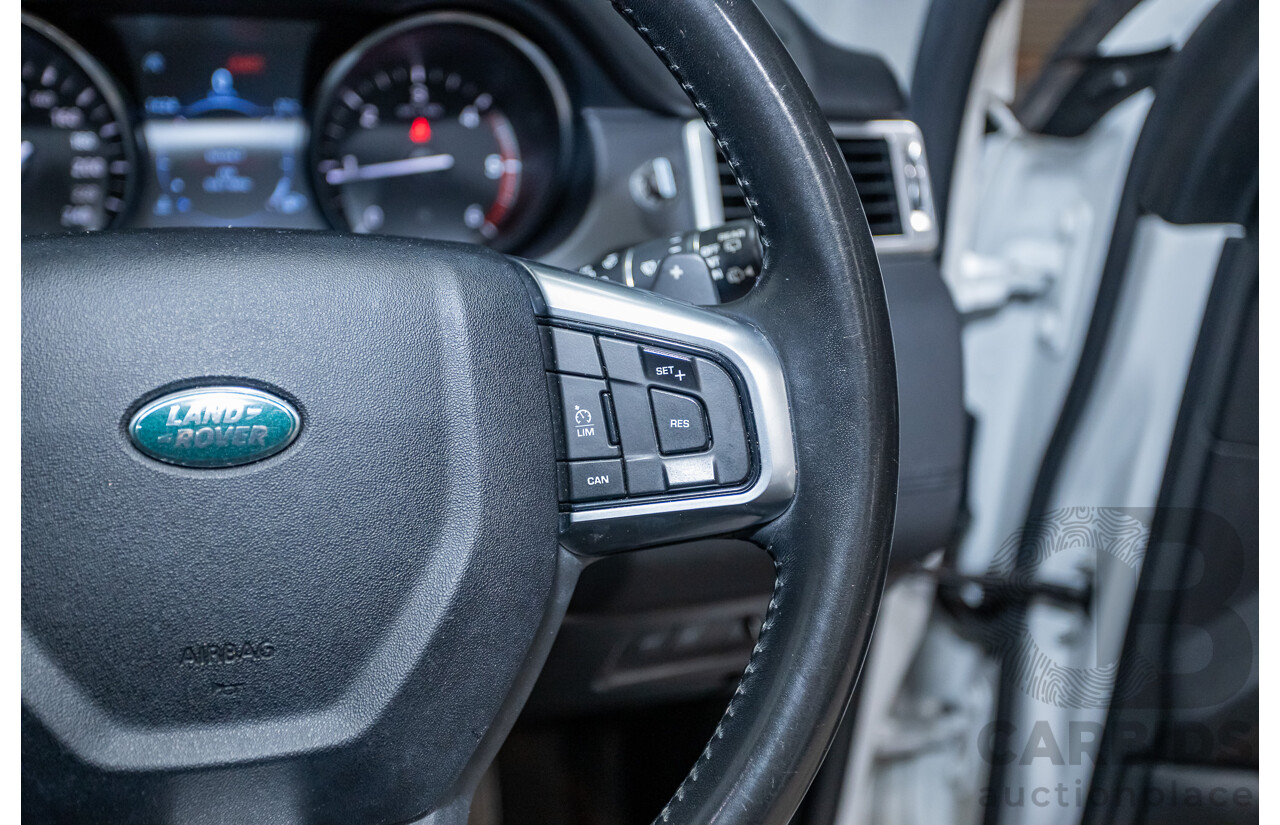 11/2017 Land Rover Discovery Sport TD4 180 HSE  (AWD) LC MY17 4D Wagon White Turbo Diesel 2.0L