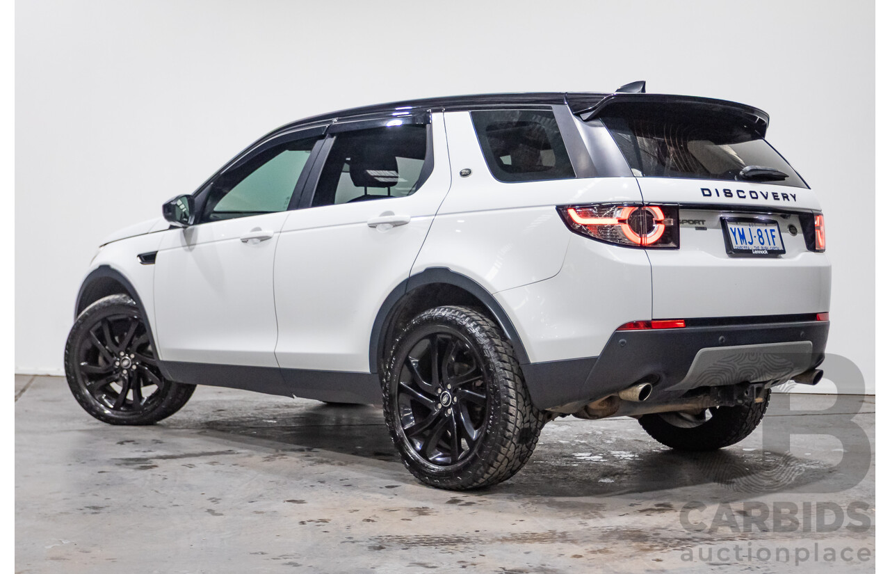 11/2017 Land Rover Discovery Sport TD4 180 HSE (AWD) LC MY17 4D Wagon White Turbo Diesel 2.0L