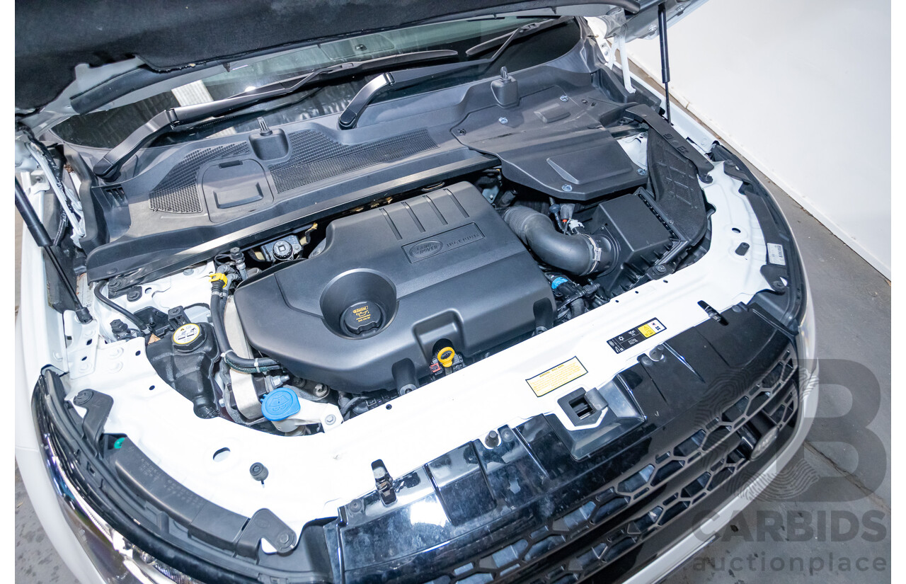 11/2017 Land Rover Discovery Sport TD4 180 HSE  (AWD) LC MY17 4D Wagon White Turbo Diesel 2.0L