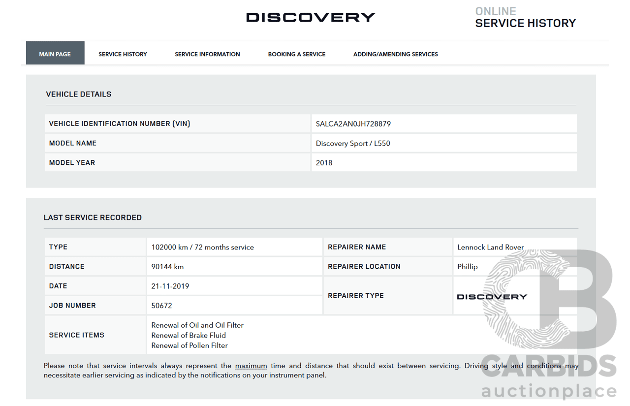 11/2017 Land Rover Discovery Sport TD4 180 HSE  (AWD) LC MY17 4D Wagon White Turbo Diesel 2.0L