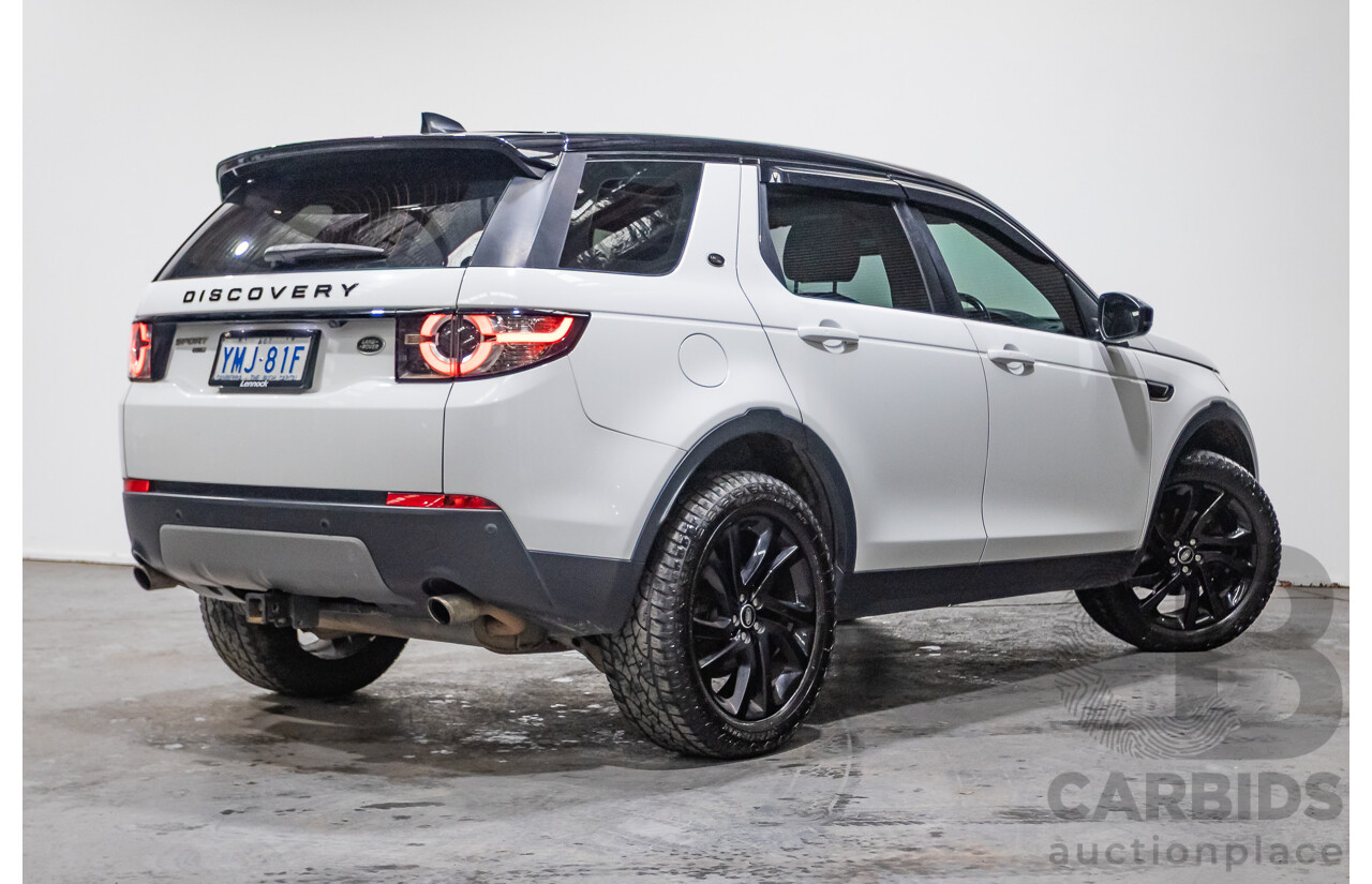 11/2017 Land Rover Discovery Sport TD4 180 HSE (AWD) LC MY17 4D Wagon White Turbo Diesel 2.0L