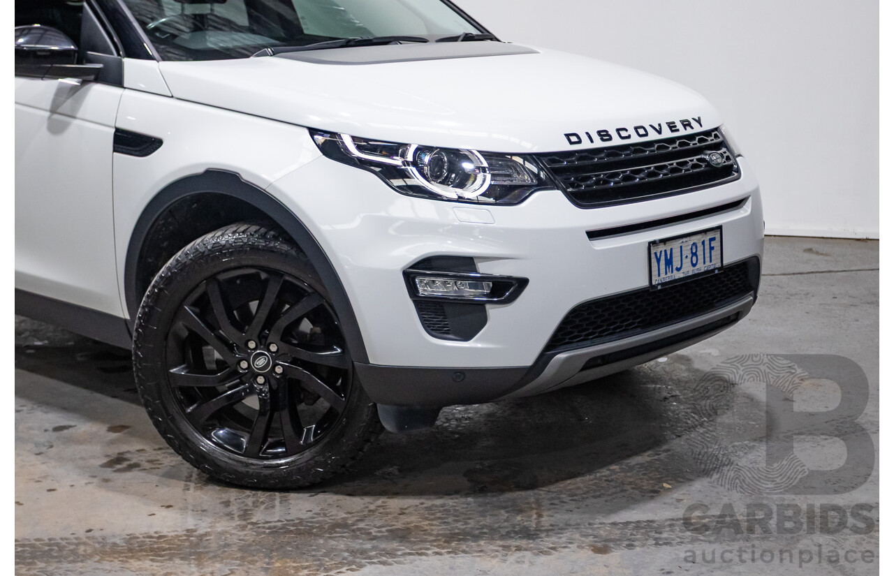 11/2017 Land Rover Discovery Sport TD4 180 HSE  (AWD) LC MY17 4D Wagon White Turbo Diesel 2.0L