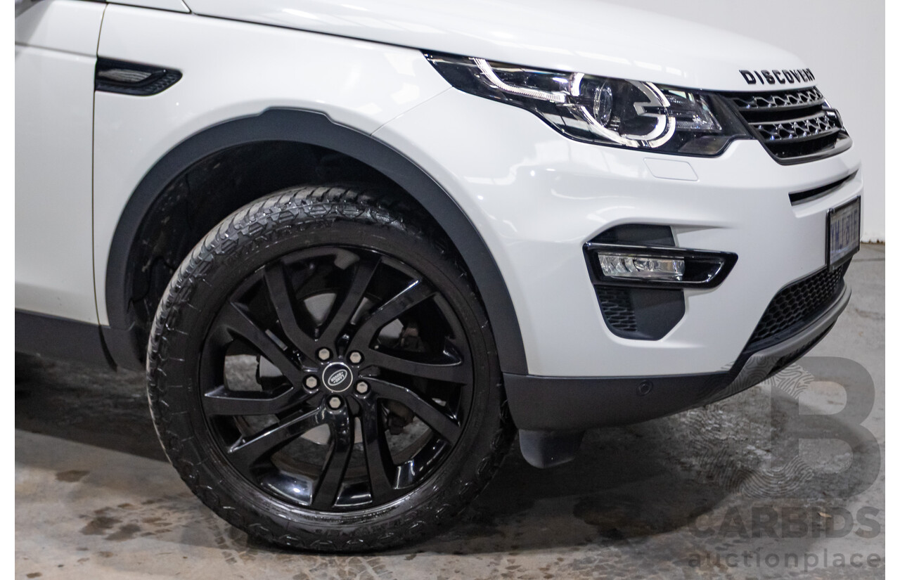 11/2017 Land Rover Discovery Sport TD4 180 HSE  (AWD) LC MY17 4D Wagon White Turbo Diesel 2.0L