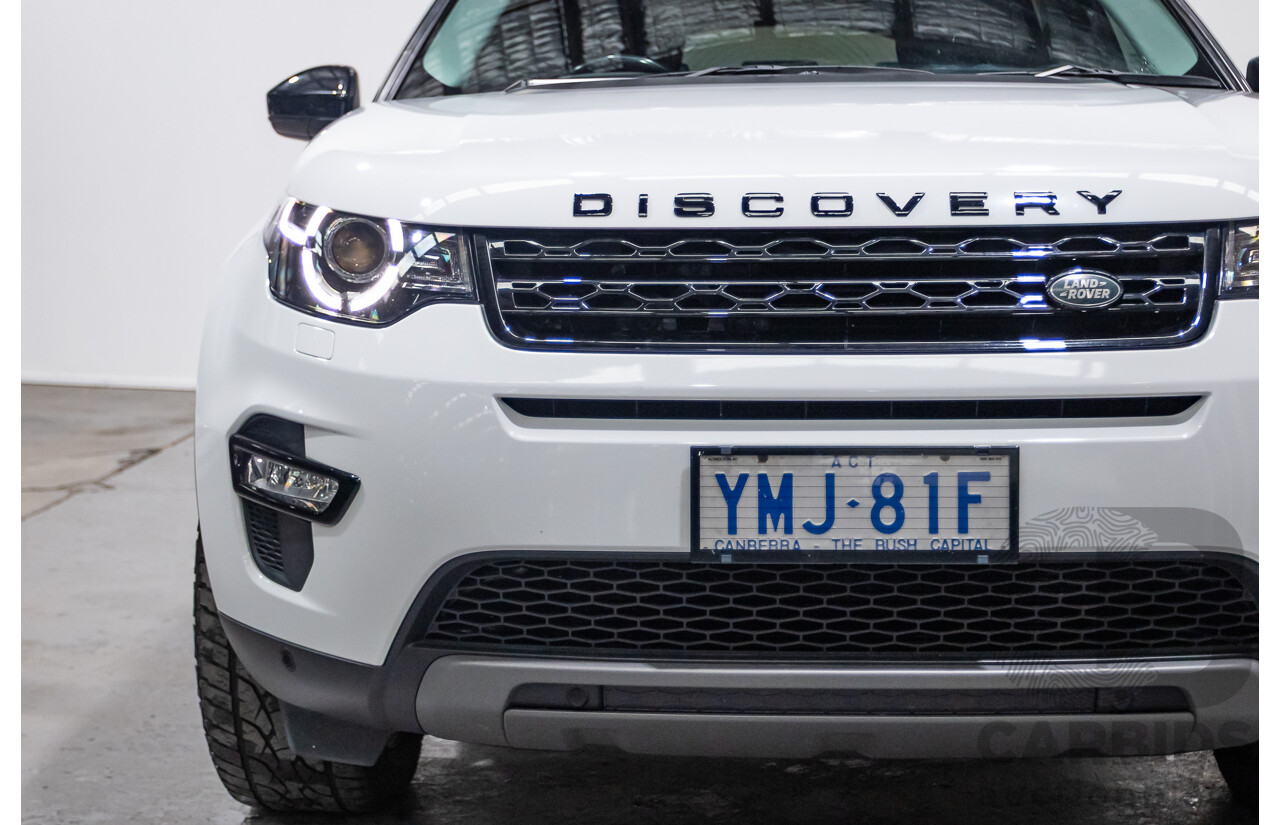 11/2017 Land Rover Discovery Sport TD4 180 HSE  (AWD) LC MY17 4D Wagon White Turbo Diesel 2.0L