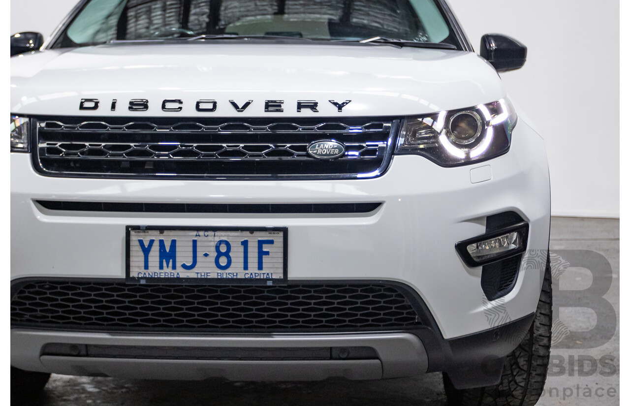 11/2017 Land Rover Discovery Sport TD4 180 HSE  (AWD) LC MY17 4D Wagon White Turbo Diesel 2.0L