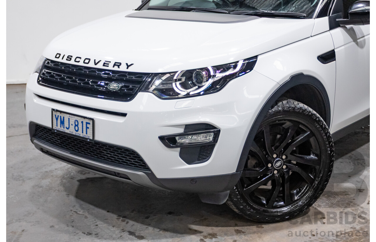 11/2017 Land Rover Discovery Sport TD4 180 HSE  (AWD) LC MY17 4D Wagon White Turbo Diesel 2.0L