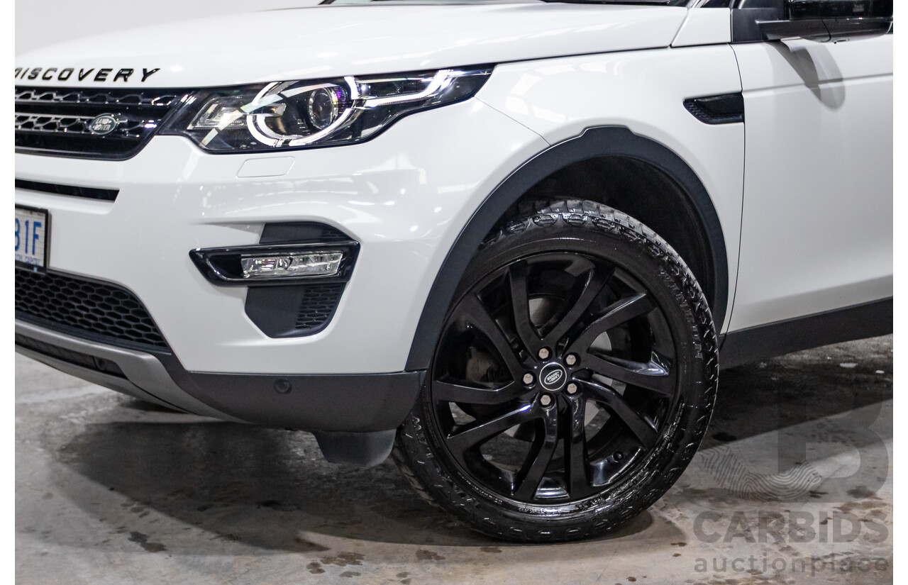 11/2017 Land Rover Discovery Sport TD4 180 HSE  (AWD) LC MY17 4D Wagon White Turbo Diesel 2.0L