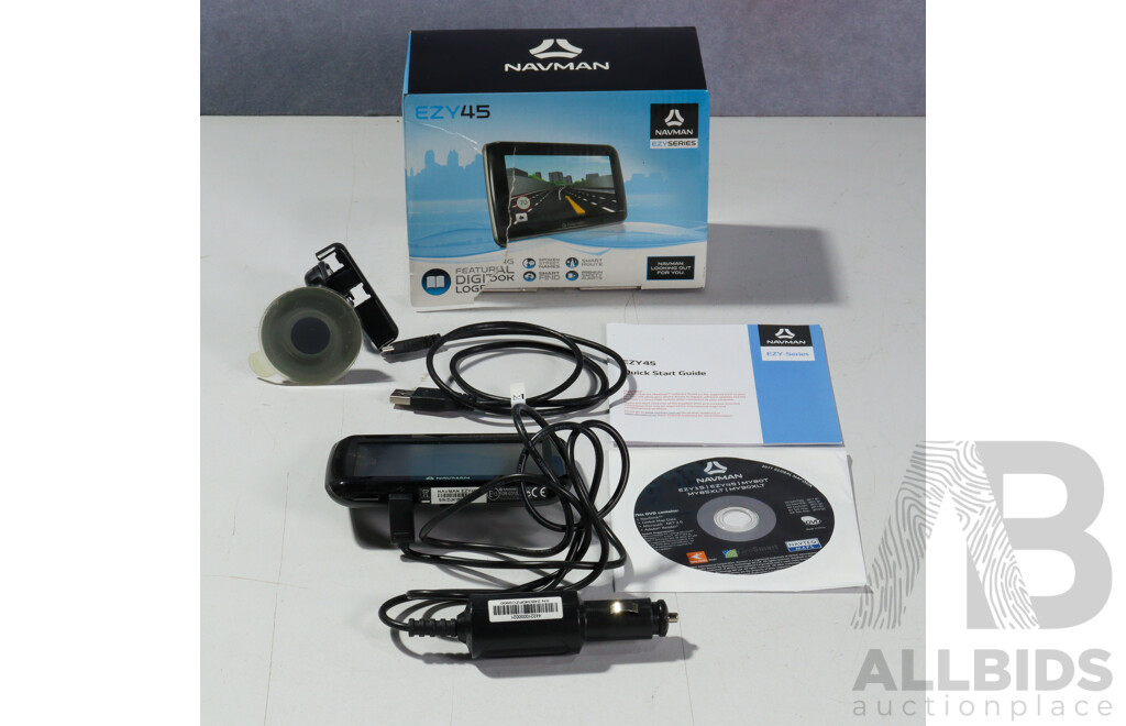 Navman EZY 45 in Box with CD