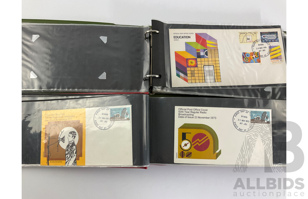Australian First Day Covers, Examples Spanning 1971 to 1979