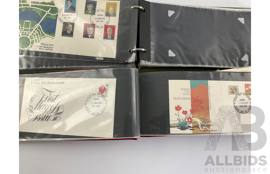Australian First Day Covers, Examples Spanning 1971 to 1979