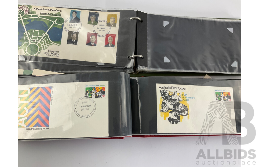 Australian First Day Covers, Examples Spanning 1971 to 1979