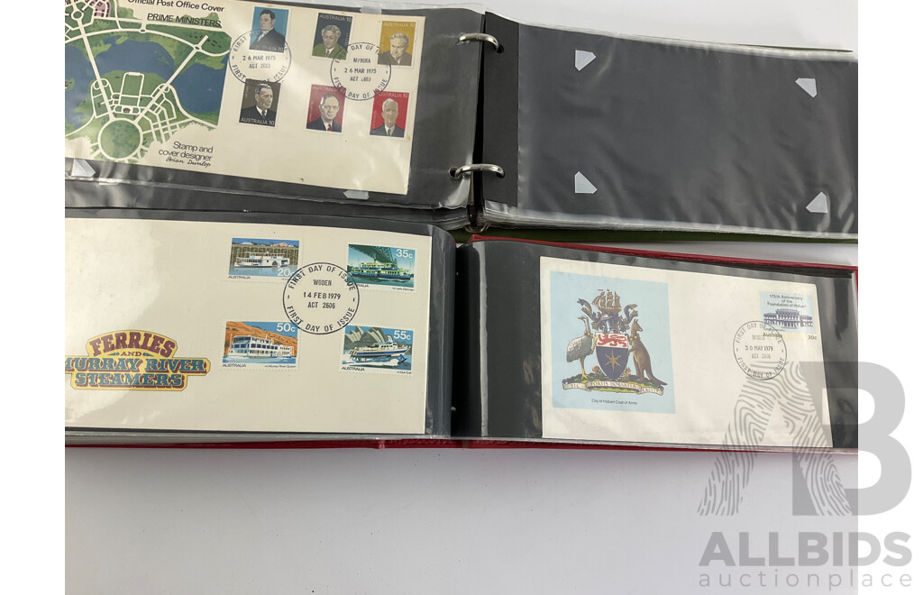 Australian First Day Covers, Examples Spanning 1971 to 1979