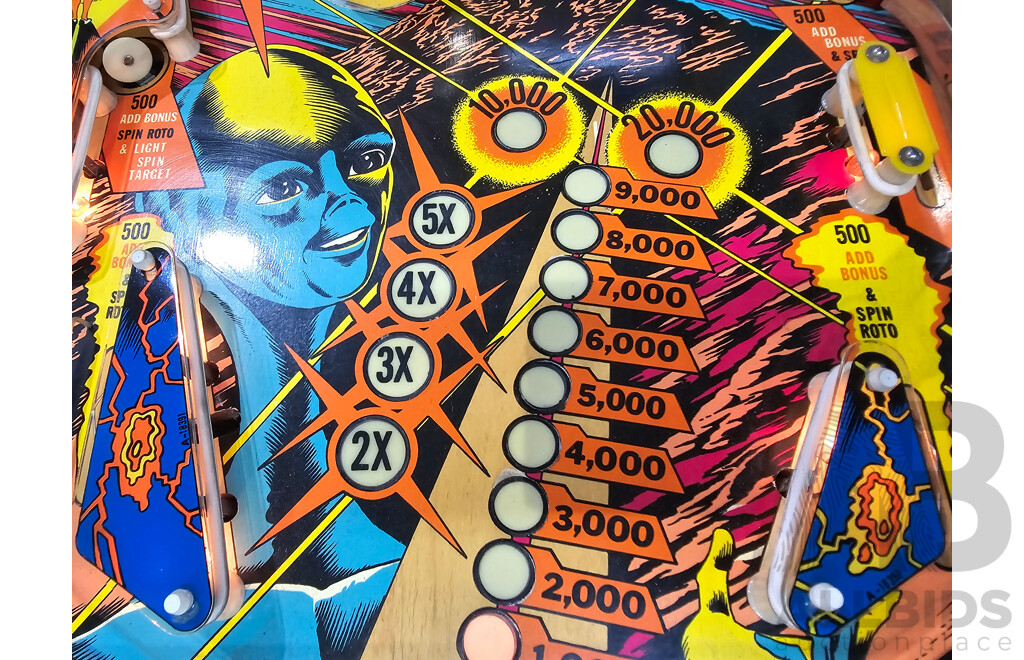 Close Encounters of the Third Kind Pinball Machine by D. Gottlieb & Co.