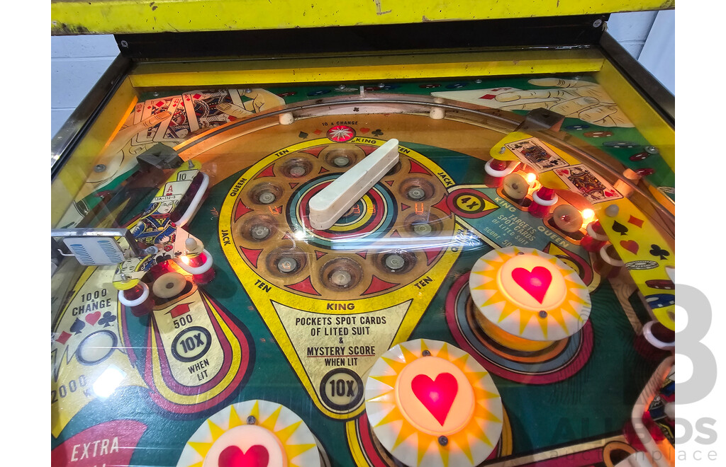 1979 Hot Hand Pinball Machine by Stern Electronics
