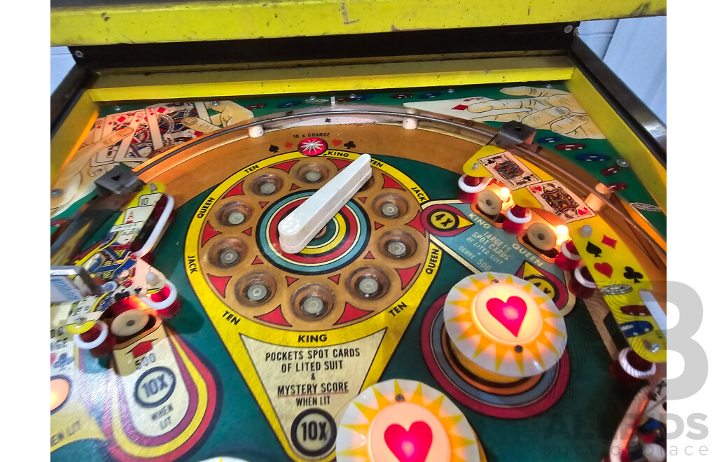 1979 Hot Hand Pinball Machine by Stern Electronics