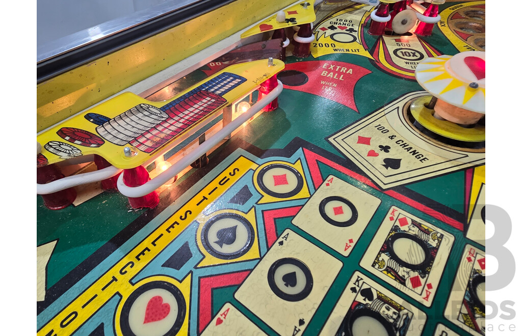 1979 Hot Hand Pinball Machine by Stern Electronics