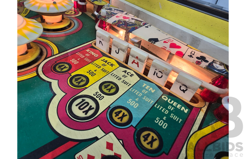 1979 Hot Hand Pinball Machine by Stern Electronics