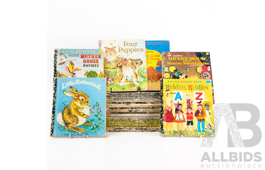 Large Collection Approx 48 Little Golden Books